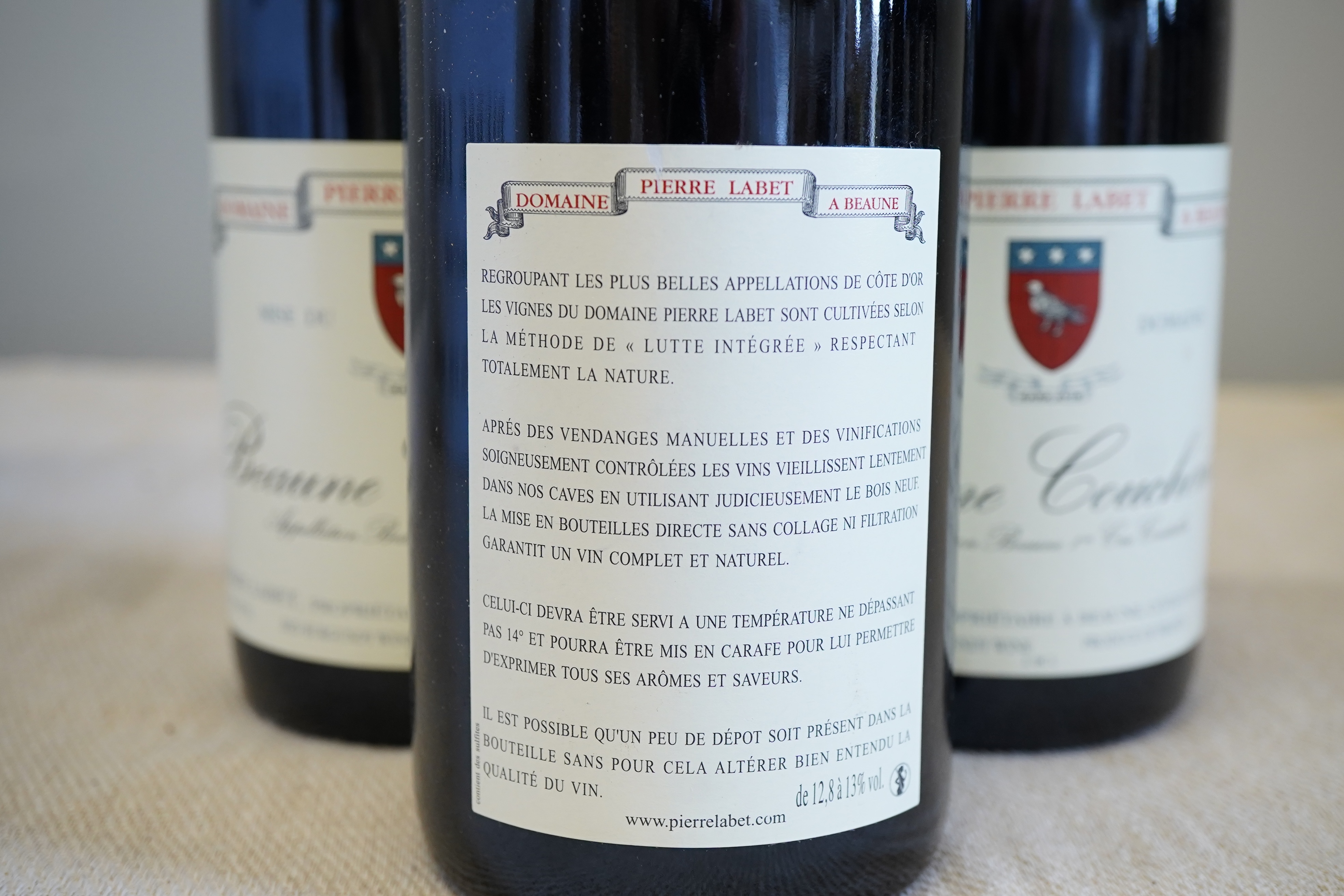 Domaine Pierre Labet, Beaune Coucherias, 2009